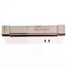 Briquet prestige Davidoff acier brossé palladium