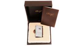 Briquet prestige Davidoff acier brossé palladium