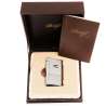 Briquet prestige Davidoff acier brossé palladium
