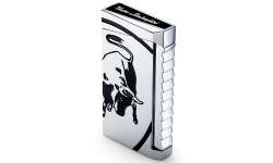Briquet torche Lamborghini Toro chrome