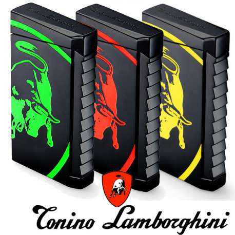 Briquet torche Lamborghini Toro noir