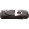 Etui 2 cigares + coupe cigare intégré