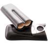 Etui 2 cigares + coupe cigare intégré