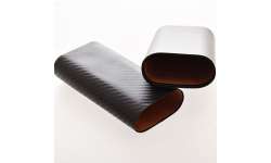 Etui 2 cigares fibre de carbone