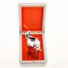 Briquet triple jet Chrome avec perce cigare