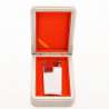 Briquet triple jet Chrome avec perce cigare