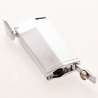Briquet triple jet Chrome avec perce cigare