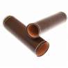 Etui 1 cigare cuir marron et métal