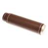 Etui 1 cigare cuir marron et métal