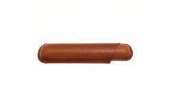 Etui 1 cigare en cuir marron