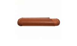 Etui 1 cigare en cuir marron