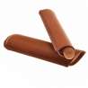 Etui 1 cigare en cuir marron