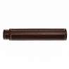 Etui 1 cigare marron avec surpiqure
