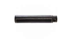 Etui 1 cigare noir avec surpiqures