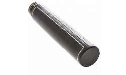 Etui 1 cigare noir avec surpiqures