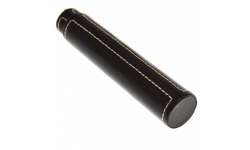 Etui 1 cigare noir avec surpiqures