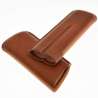 Eui 2 cigares en cuir marron