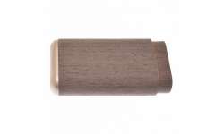 Etui 3 cigares gris en bois