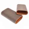 Etui 3 cigares gris en bois