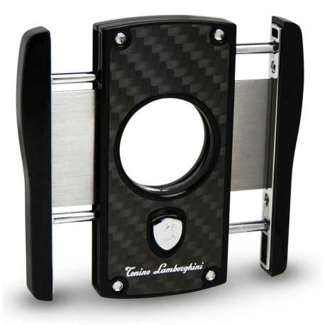 Coupe cigare Lamborghini Carbone noir