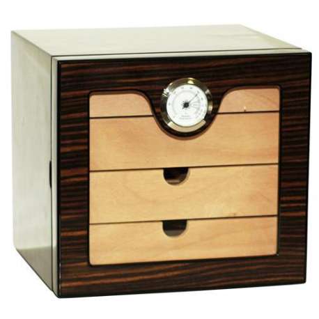 cave 4 tiroirs vitrée