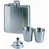 Coffret flasque 180ml + 2 verres + 1 entonnoir