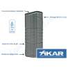 Briquet cigare Ellipse II triple flamme Xikar