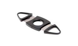 Coupe cigare double lame noir ouvert