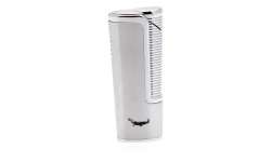 Briquet torche Crocodile design gris