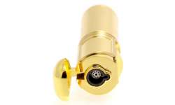 Briquet jet flamme or