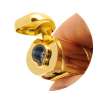 Briquet jet flamme or