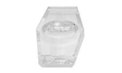 Cendrier 2 cigares en verre