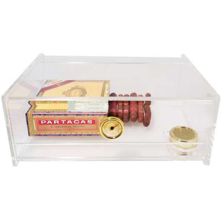 Cave plexiglass 100 à 120 cigares