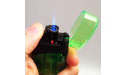 Briquet torche Ex transparent