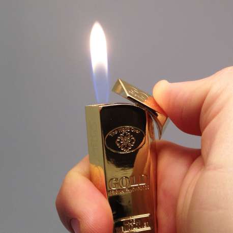 Briquet flamme Gold
