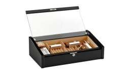 Cave à cigares Adorini  Vega noir - Deluxe