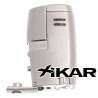 Briquet Xikar Vitara 552 acier brossé