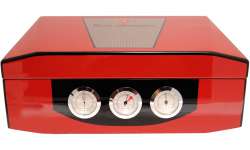 Cave cigares Lamborghini rouge